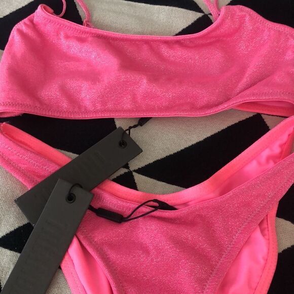 TRIANGL MICA CHEEKY PITAYA SPARKLE + BAG 💕 NEW WITH TAGS - Picture 10 of 10